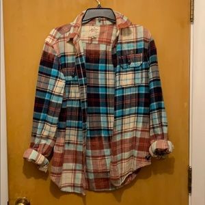 Bleached flannel